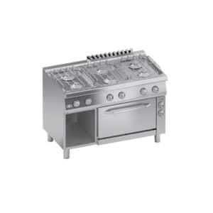Фурна GN 1/1 ел. с 6-ца газ котлони C2MCU15FV