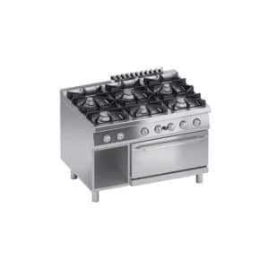 Фурна GN 2/1 газ с 6-ца газ котлони K4GCUP15FF