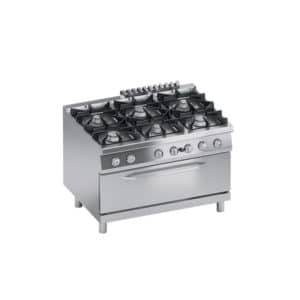Фурна 105x53см газ с 6-ца газ котлони K4GCUP15FFM