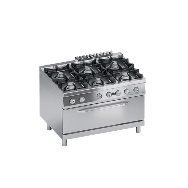 Фурна 105x53см газ с 6-ца газ котлони K4GCUP15FFM