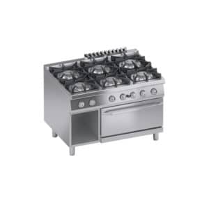 Фурна GN 2/1 газ с 6-ца газ котлони K4GCUS15FF