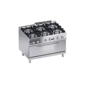 Фурна 105x53см газ с 6-ца газ котлони K4GCUS15FFM