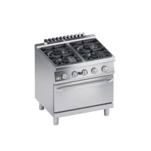 Фурна GN 1/1 газ с 4-ка газ котлони K7GCU10FF