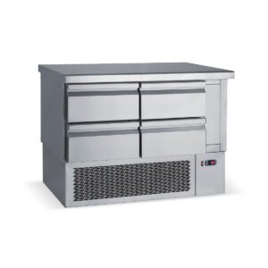 Хладилна маса 4 чекмеджета и долен компресор PS 110