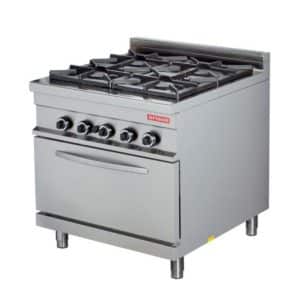 Фурна GN 2/1 газова с 4-ка газови котлона GR922