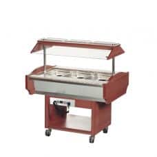 Бен мари отоплително, Buffet с вместимост 3 съда GN 1/1 SHBM3M - Image 2