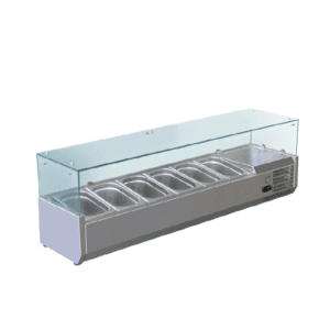 Хладилна мензола 6 съда GN 1/4 VRX1400