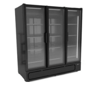 Хладилна витрина вертикална с 3 врати CL 1700 H3 BLACK